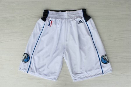 Maillot De Basket Dallas Mavericks Tissus Sportif Fans Edition Blanc Short